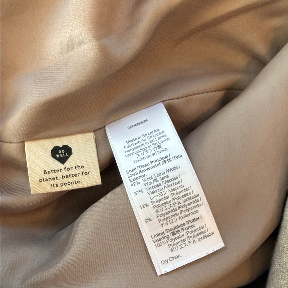 Madewell Beige Button Down Jacket - image 6